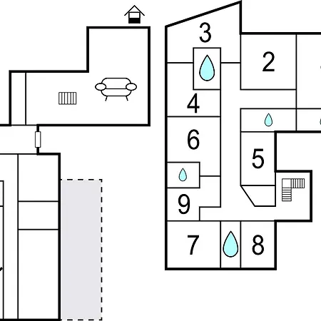 Prázdninový dům Nine-bedroom In Petershagen Ot Frille